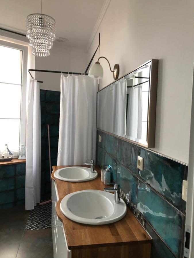 Moderne, Stilvolle Ferienwohnung In Stralsund 84M2 Bagian luar foto